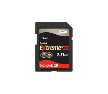 Sandisk Extreme III SD 1GB