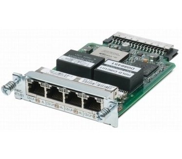 Cisco 4-Port T1/E1 Clear Channel High-Speed WAN Interface Card