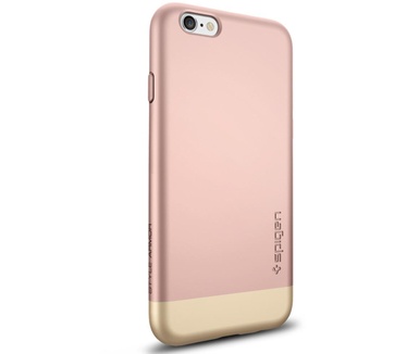 Spigen Style Armor Apple iPhone 6 / 6s Case - SGP11724 - Rose Gold