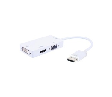 Techly IADAP-DP-COMBOF2 Wit