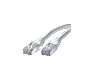 Roline S/FTP patchkabel Cat.5e, grijs 2,0m