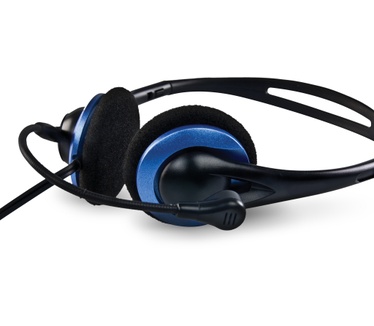 Sweex Comfort Headset Metal Blue
