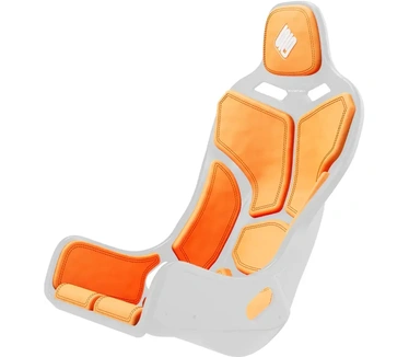SIMGASM Atlas Formula Seat Cushion Set - Oranje