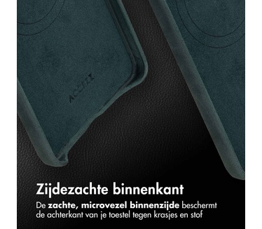 Accezz Vintage Leather Magsafe Backcover