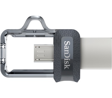Sandisk Ultra Dual Drive M3.0 32GB Grijs