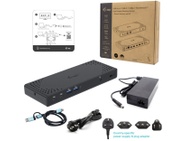i-tec USB 3.0 / USB-C / Thunderbolt 3 Dual Display Docking Station Gen2 + Power Delivery 100W