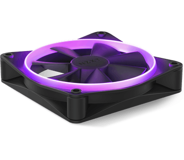 NZXT F120 RGB Duo, Single pack, Zwart, 120mm