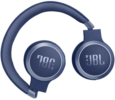 JBL Live 670NC Casque supra-auriculaire, Bluetooth 5.3, connexion multi-source, Réduction de Bruit Adaptative et Smart Ambient, jusqu'à 65 heures d'autonomie, bleu
