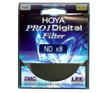Hoya ND8 Pro1 Digital 3stops 62mm