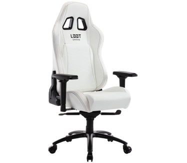 L33T E-Sport Pro Comfort Gaming Chair Wit