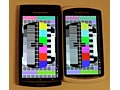 Schermtest: Sony Ericsson Xperia Play vs Xperia Arc