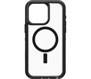 Otterbox Defender XT Series voor iPhone 15 Pro Max, Dark Side (Clear / Black)