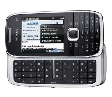 Nokia E75 Zwart