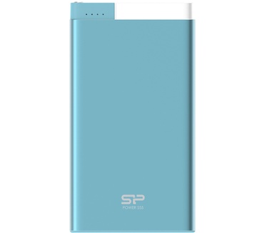 Silicon Power S55 Powerbank 5,000 mAh Metallic Blauw