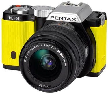 Pentax K-01 + smc DAL 18-55 mm f/3,5-5,6 Geel