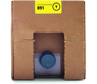 HP 3M 891 gele Latex inktcartridge, 10 liter