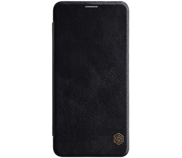 Nillkin Qin PU Leather Book Case - Samsung Galaxy A9 (2018) - Zwart  Zwart
