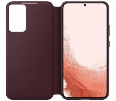 Samsung Galaxy S Galaxy S22 Smart Clear-View Cover EF-ZS901CE - Rood Rood