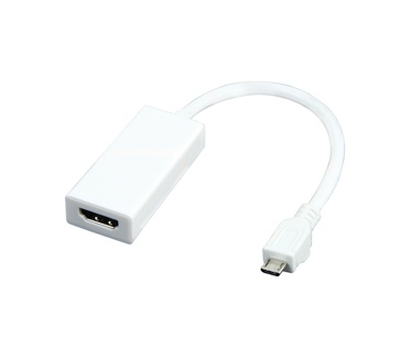 ValueLine MHL - HDMI + microUSB B, 0.2m