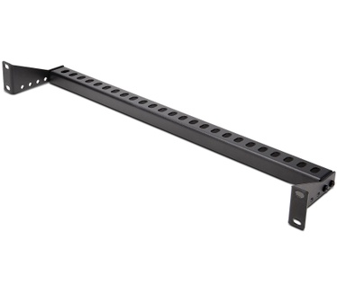 Startech.com 1U Rackmonteerbare Kabelorganizer met Verstelbare Diepte, Kabelhouder voor 19" Racks/Serverkasten, Horizontale Kabelgeleider voor Patch Panelen/Switches/PDUs