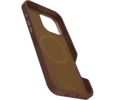 Otterbox Symmetry Series Cactus Leather voor MagSafe voor iPhone 16 Pro Max, Rich Adobe