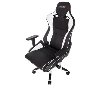 AK Racing ProX Gaming Chair (Zwart/Wit)