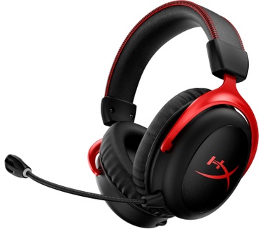 HP HyperX Cloud II Wireless (Rood, Zwart)
