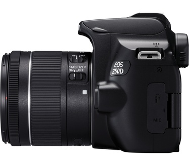 Canon EOS 250D + 18-55mm f/4-5.6 + 50mm f/1.8 Zwart