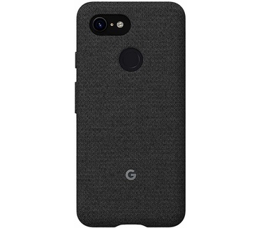 Google Pixel Pixel 3 Fabric Case - Zwart (Pixel 3) Zwart