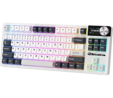 Royal Kludge Mechanical keyboard S85 White Night Cloud Switch