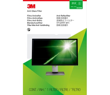 3M Filter anti-schittering voor breedbeeldscherm voor desktop 21,5"