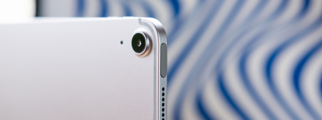 De vingerafdrukscanner van de iPad Air zit in de powerknop verwerkt.