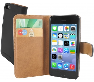 Mobiparts Premium Wallet Case Apple iPhone 5/5S Black