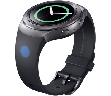 Samsung Gear S2 Strap Zwart(Gear S2)
