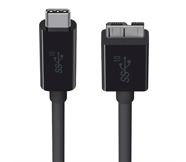 Belkin - USB-kabel - 24-pins USB type C (M) - 21-pin Micro-USB 3.0