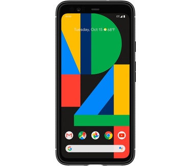 Spigen Rugged Armor Case Black Google Pixel 4  Zwart