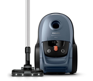 Philips Stofzuiger met zak, 99,9% stofopname, 750W
