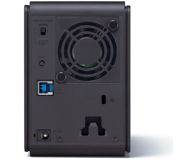 Buffalo DriveStation Duo USB 3.0 8TB Zwart