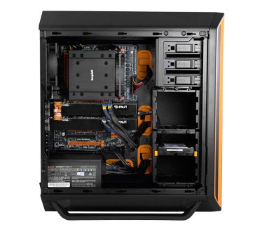 be quiet! Silent Base 800 Zwart/Oranje