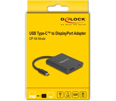Delock USB Type-C Adapter zu DisplayPort