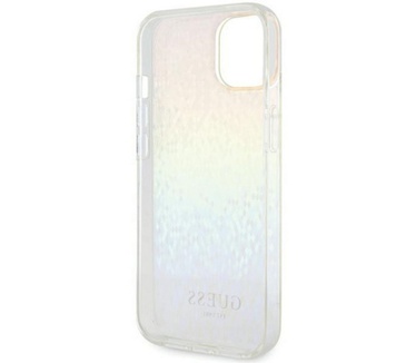 Guess Faceted Mirror Back Case - iPhone 12/12 Pro (6.1") Rainbow Multi-color