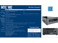Intel NUC Baby Canyon Arches Canyon