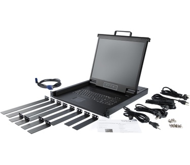 Startech.com Single-Port Rackmount KVM Console with 17” Display