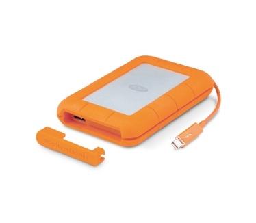 LaCie Rugged Thunderbolt USB3.0 HDD 2TB Oranje