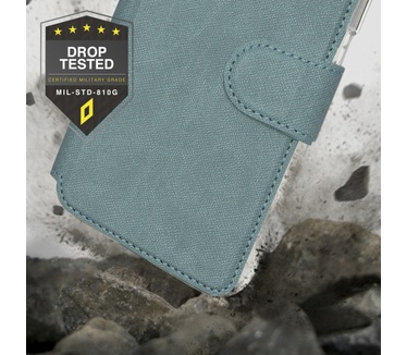 Accezz Xtreme Wallet Bookcase Samsung Galaxy A21s - Lichtblauw (Galaxy A21s) Blauw