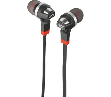 Trust GXT 308 In-Ear Gaming Headset (Rood, Zilver, Zwart)