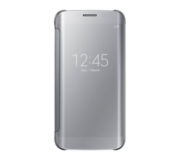 Samsung Clear View Cover Galaxy S6 edge - EF-ZG925BS - Silver