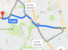Maps met parkeerindicatie