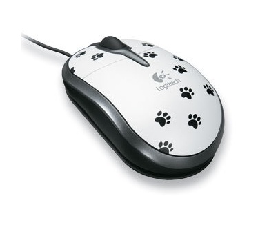 Logitech Optical Mouse Kids Pluto-Spot