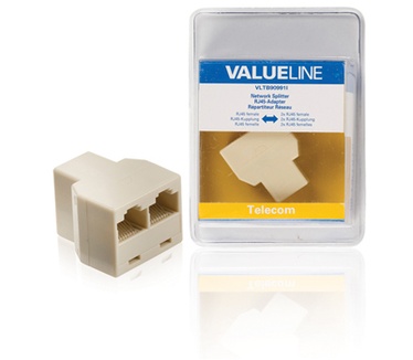 ValueLine RJ45/2x RJ45